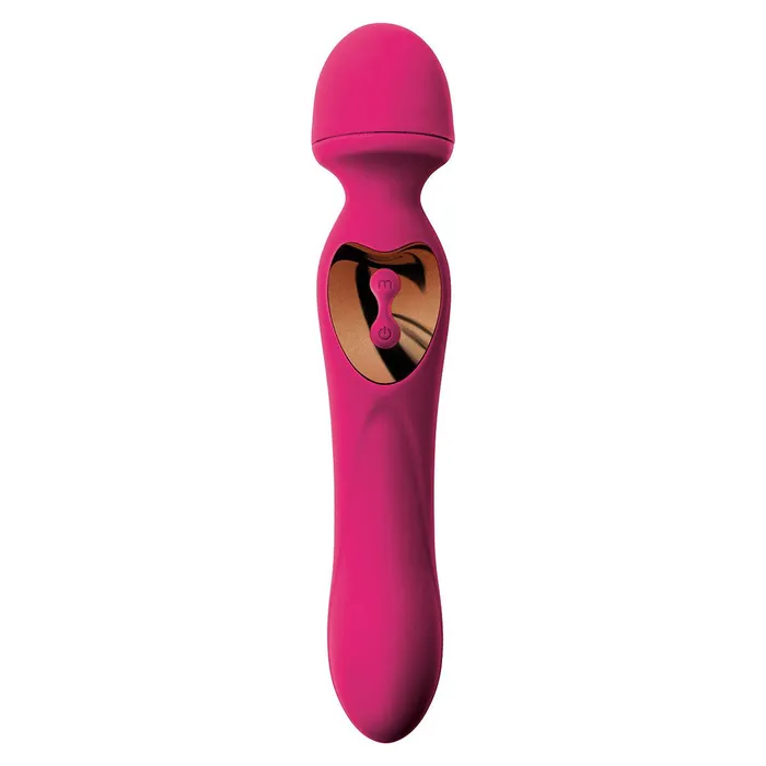 Lang Loys Lang Loys Wand Vibrator En inbrengbare Vibrator 2 In 1 Roze Female Sex Toys