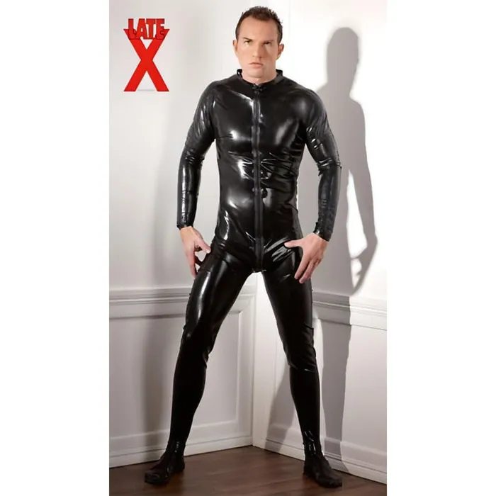 Late-X Male Sex Toys | Latex Herren Overall XL