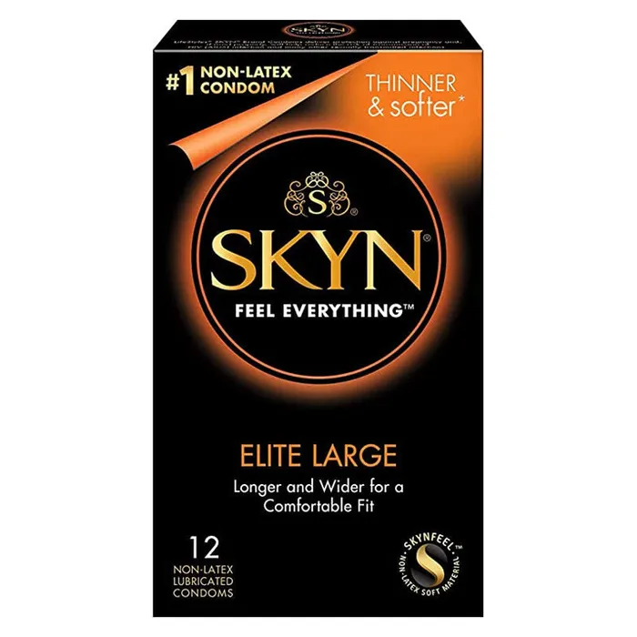 LifeStyles Skyn Large Condoms 12 pack Trojan Condoms Female Sex Toys