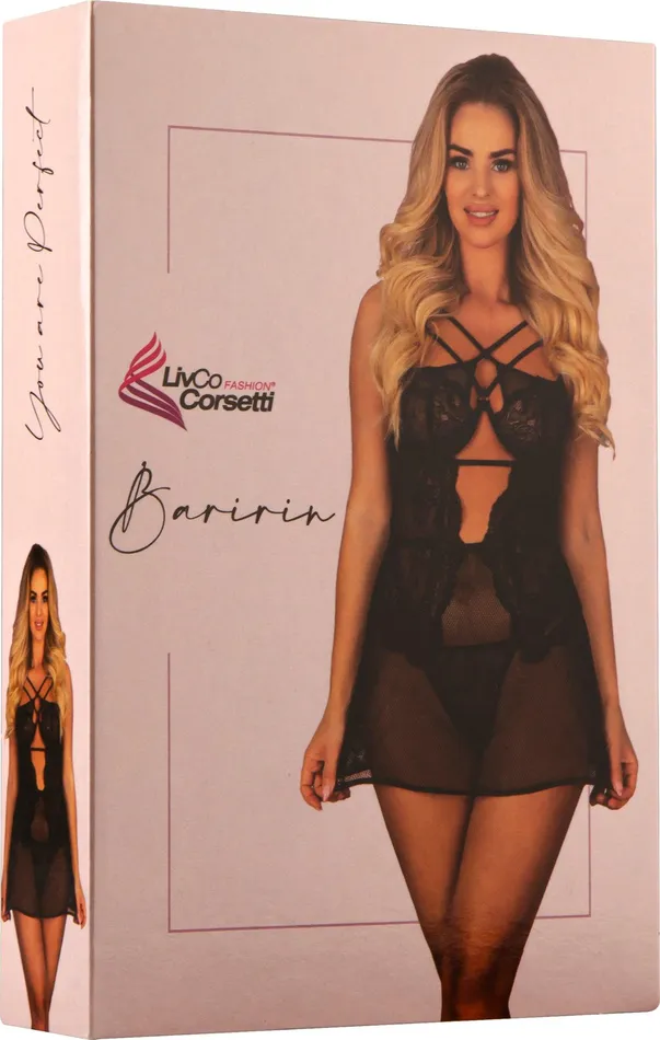 LivCo Vibrators | LivCo - Baririn - Babydoll - Zwart