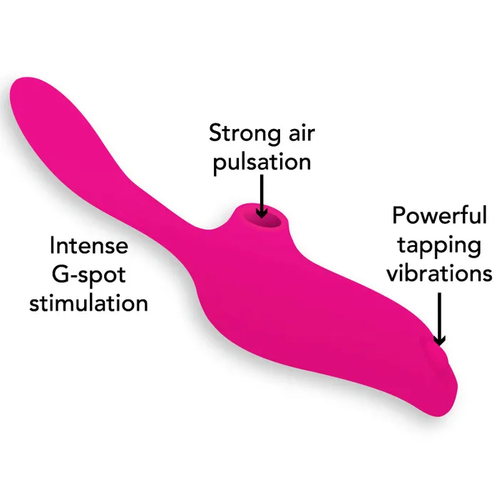 LOE Chimera 3-in-1 Premium Suction And G-spot Stimulator | Eden Novelties Female Sex Toys