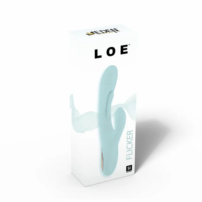 LOE Flicker Rabbit Vibrator Eden Novelties Female Sex Toys