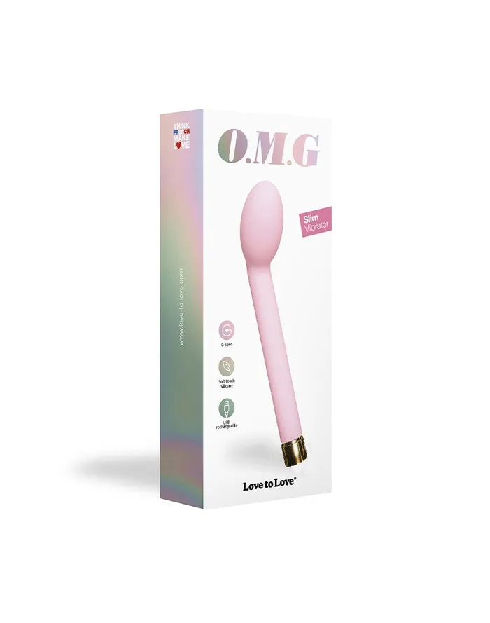 Love to Love Vibrators | Love to Love - O.M.G. G-spot Vibrator - lichtroze