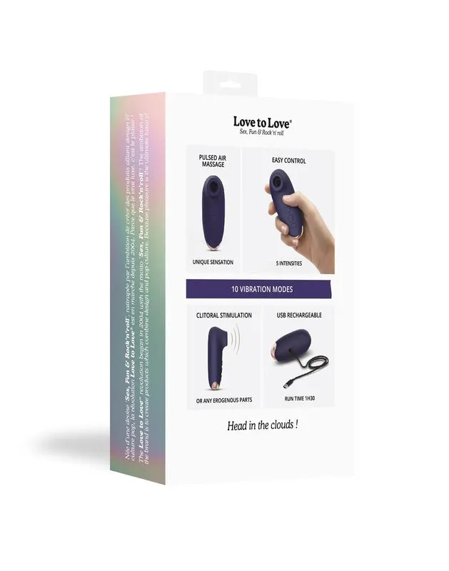 Love to Love Vibrators | Love to Love - Pleas'air Luchtdruk Clitoris Stimulator - Paars