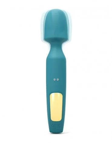 Love to Love Vibrators | Love to Love - R-Evolution Wand Vibrator Set Met 2 verwisselbare opzetstukken - Turquoise