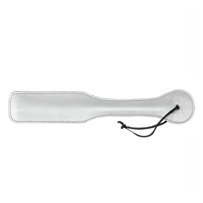 Lovetoy Dildos | Paddle Double Face Nero/Argentato