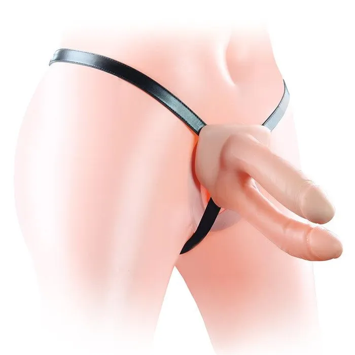 Lovetoy - Holle Dubbele Penetratie strap-on 15 cm | Lovetoy Female Sex Toys