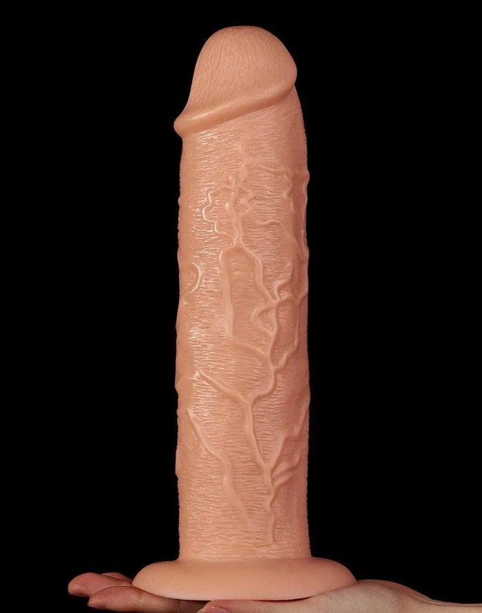 Lovetoy - Realistische XXL Vibrerende Dildo 28 cm - Lichte Huidskleur | Lovetoy Dildos