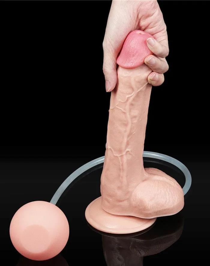 Lovetoy - Squirt Extreme Dildo 25 cm - Lichte Huidskleur | Lovetoy Dildos