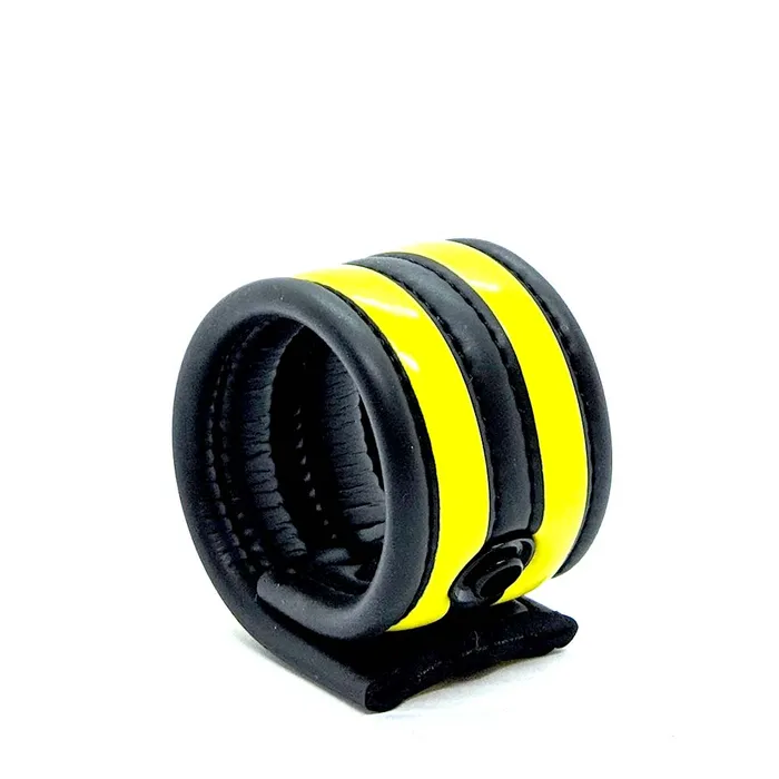 Male Sex Toys 665 665 Ballstretcher Neoprene Ball Strap Geel Neoprene Racer Ball Strap Yellow