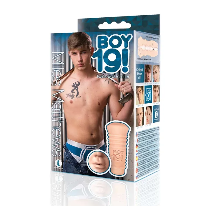 Male Sex Toys Icon Boy 19 Teen Twink Stroker Masturbator Miles Matthews