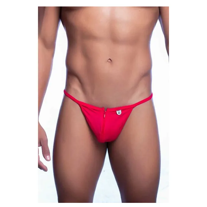 Male Sex Toys MOB Mens Front Zipper Thong MaleBasics Corp