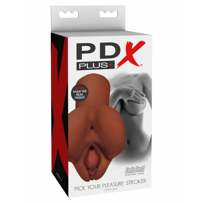 Male Sex Toys | Pipedream Jack Ass Endurance Pipedream Pick Your Pleasure Stroker Marrone