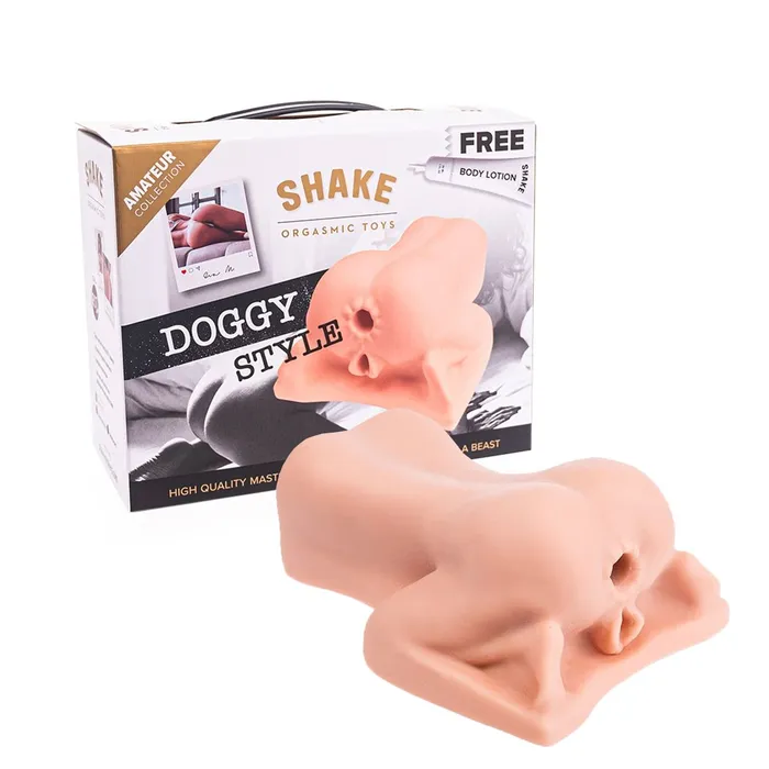 Male Sex Toys Shake Tiny Case Doggy Style Masturbator Shake Orgasmic Toys