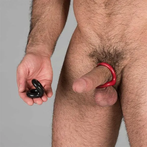 Male Sex Toys | Sport Fucker - Trainer Ring - Rood - Sport Fucker