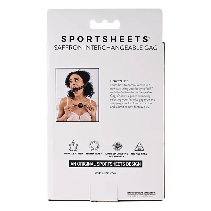 Male Sex Toys | Sportsheets Solid Ball Gag Sportsheets Interchangeable