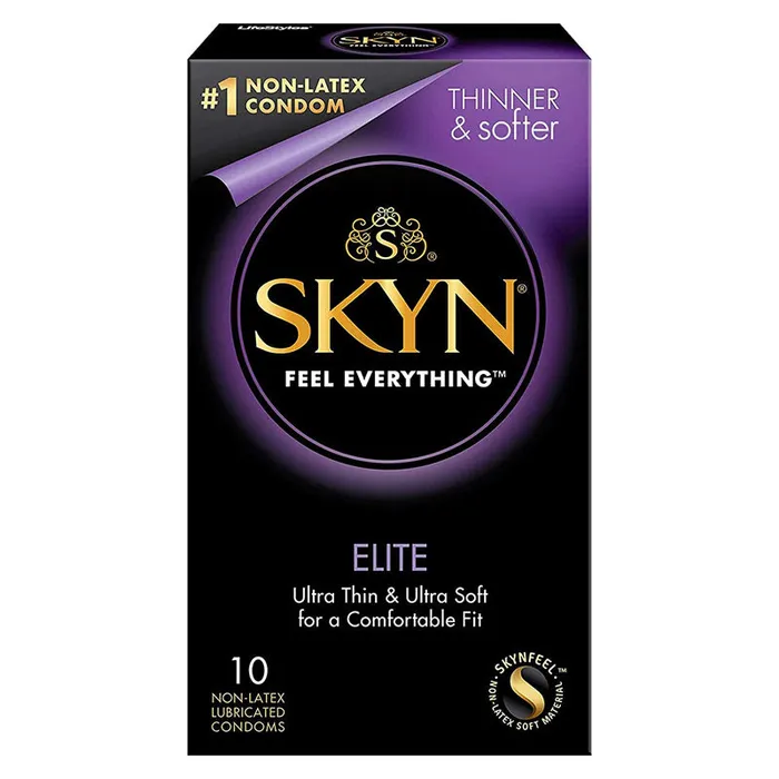 Male Sex Toys | Trojan Condoms LifeStyles Skyn Elite Condoms