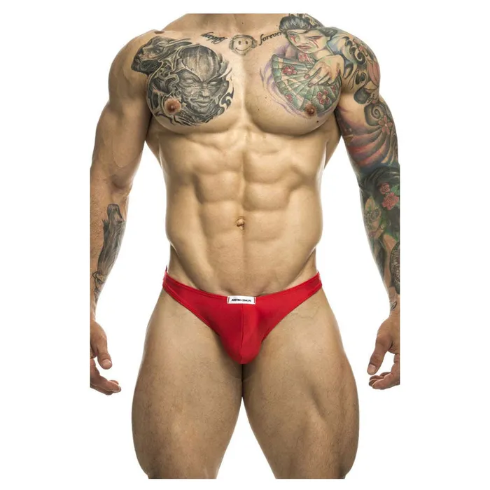 MaleBasics Corp Vibrators | Justin + Simon Classic Tanga Thong