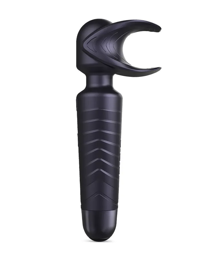 ManWan ManWan ManWand EVO Oplaadbare Masturbator n Wand Vibrator Black Plum Vibrators