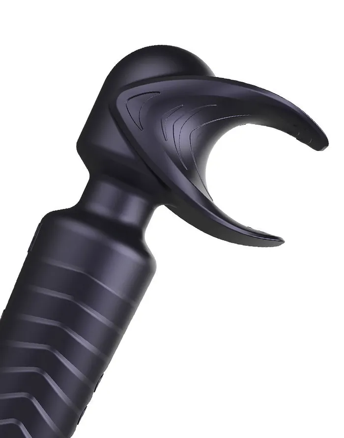 ManWan ManWan - Man.Wand EVO - Oplaadbare Masturbator èn Wand Vibrator - Black Plum | Vibrators