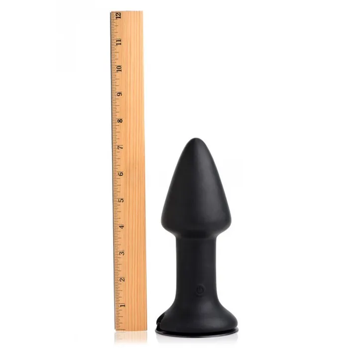 Mega Spade Vibrating XL Silicone Plug | XR Brand Male Sex Toys