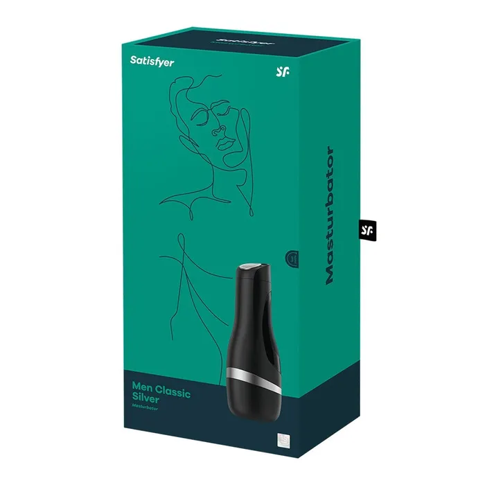 Men Classic - Black/Silver | Satisfyer Anal