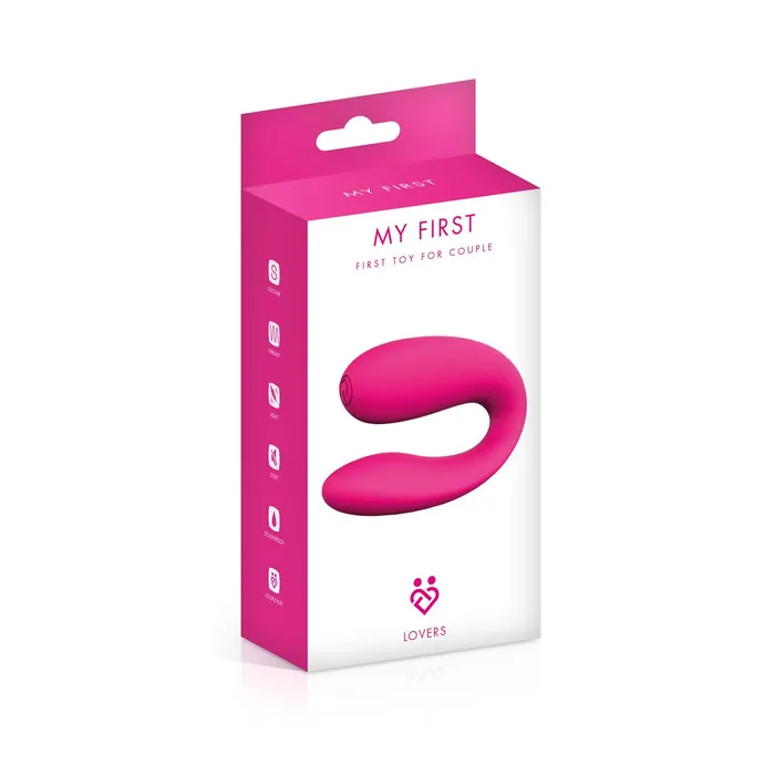 My First - Lovers Budget Couple Vibrator - Roze | My First Female Sex Toys