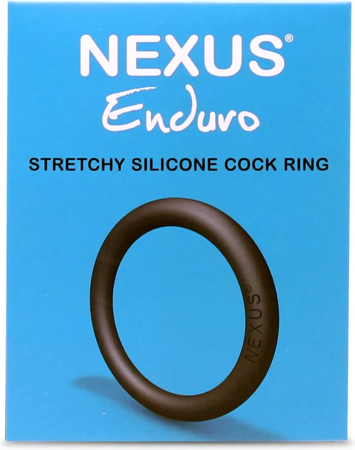 Nexus Anal | Nexus - Enduro Thick - Rekbare Siliconen Cockring - Zwart