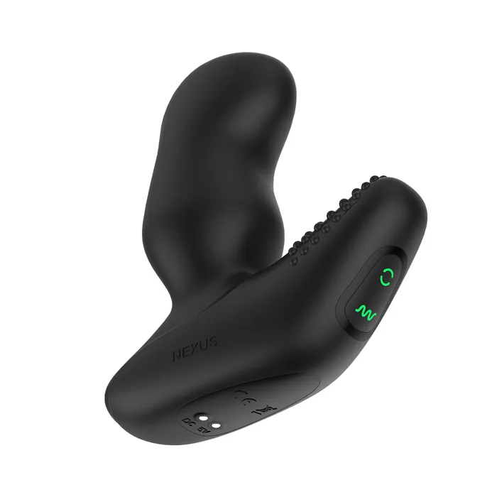 Nexus Anal | Nexus - Revo Extreme - Extra Brede Vibrerende en Roterende Prostaat Vibrator - Zwart