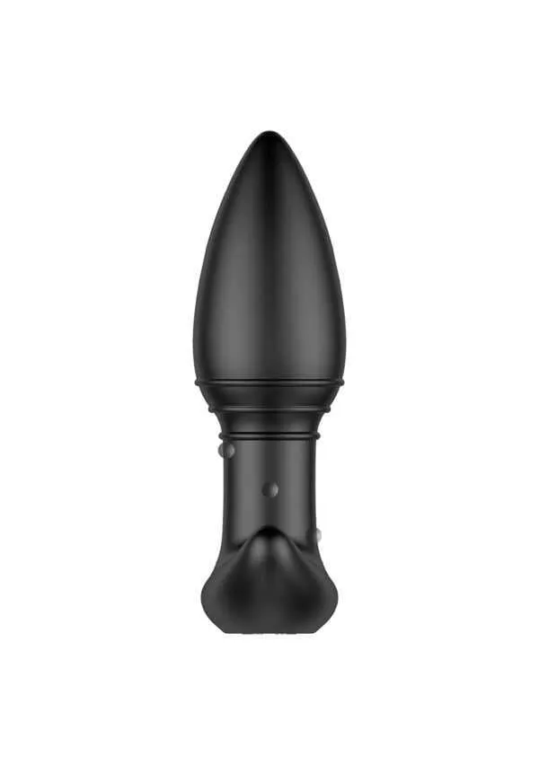 Nexus - B-Stroker - Masserende Buttplug met Strelende Nopjes voor Perineum - Zwart | Nexus Male Sex Toys