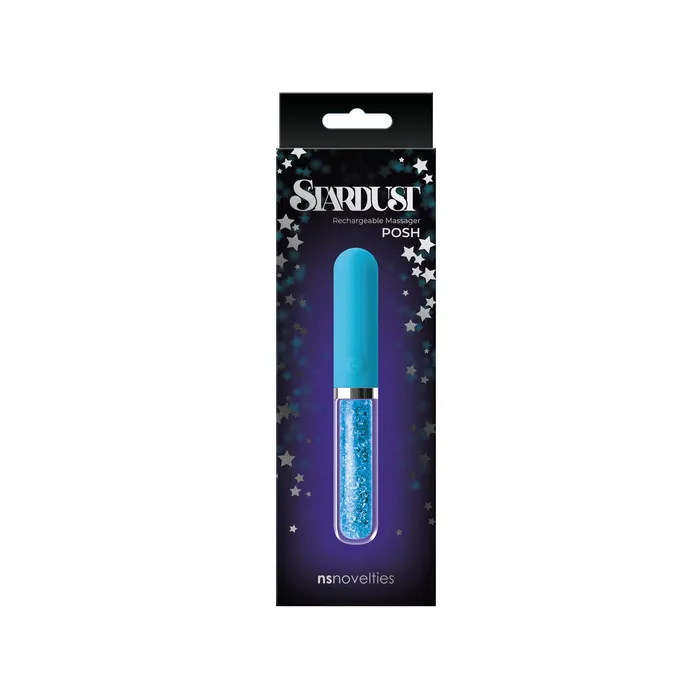 NS Novelties Vibrators | Vibratore Mini NS Novelties Stardust Azzurro