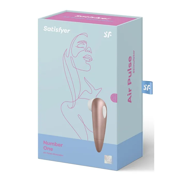 Number 1 Air Pulse Stimulator - Rose Gold | Satisfyer Vibrators