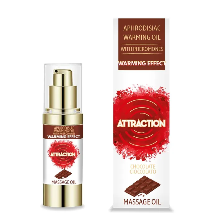 Olio per Massaggio Erotico Attraction Chocolate 30 ml | Attraction Vibrators