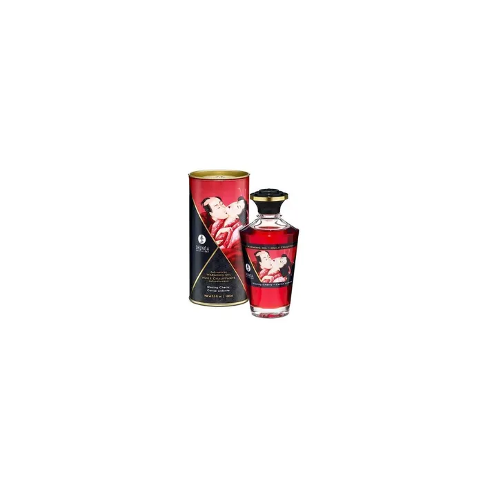 Olio per Massaggio Erotico Shunga Blazing cherry 100 ml | Shunga Vibrators