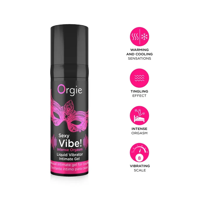 Orgasm Enhancer Orgie Sexy Vibe! Intense Orgasm 15 ml | Orgie Vibrators