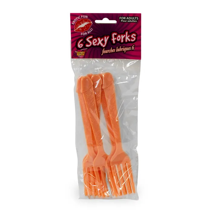 Other Enhancers Sexy Pecker Forks 6 Pack