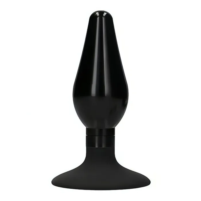 Ouch! Anal | Interchangeable Butt Plug Set - Rounded Large - Black