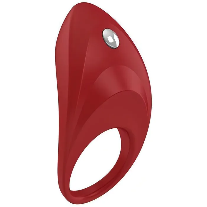 OVO OVO B7 VIBRATING RING RED Male Sex Toys