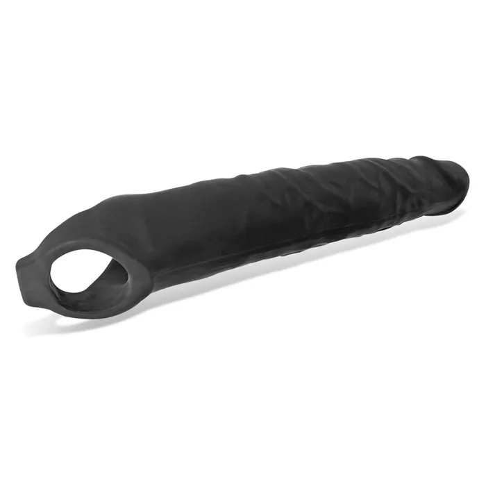 Oxballs (D) Male Sex Toys | Oxballs - Snake Deep-Reacher - Penis Sleeve - Zwart Ice