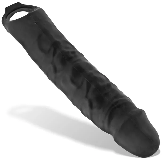 Oxballs (D) Male Sex Toys | Oxballs - Snake Deep-Reacher - Penis Sleeve - Zwart Ice