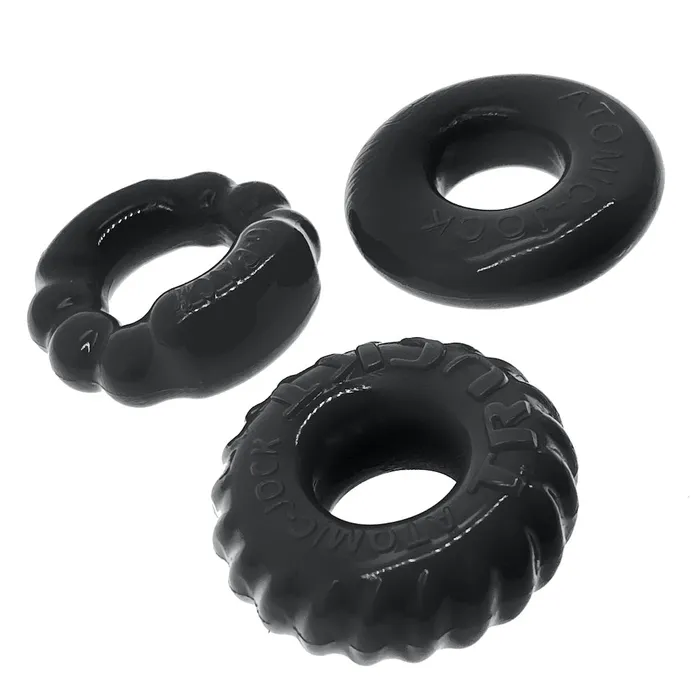 Oxballs (D) Oxballs - Bonemaker Cockring Set - Zwart | Anal