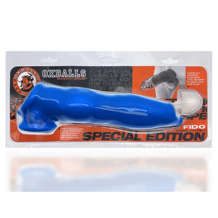 Oxballs Female Sex Toys Fido Thick Blubbery BeastShaped Cocksheath And Bullet Insert