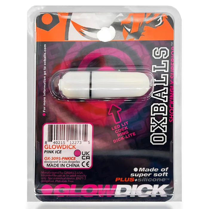 Oxballs Glowdick Cockring With Led | Male Sex Toys