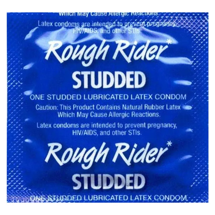 Pamco Female Sex Toys Rough Rider Studded Condoms