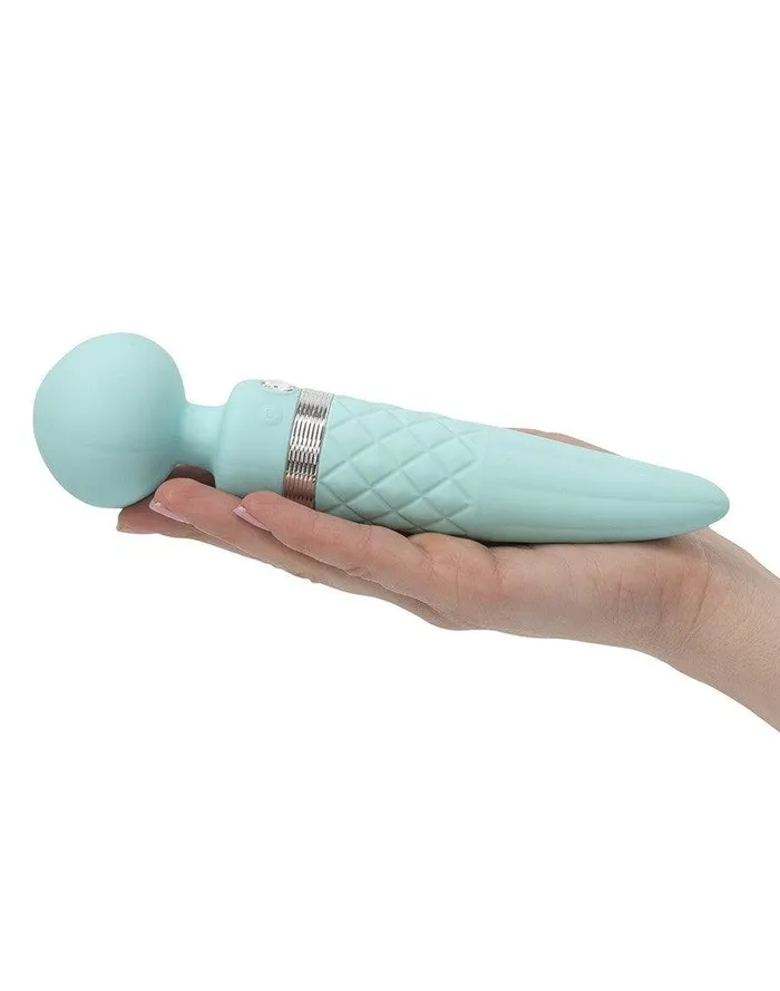 Pillow Talk Pillow Talk Sultry Roterende Wand En G-spot Vibrator Met verwarmingsfunctie - Lichtblauw | Vibrators