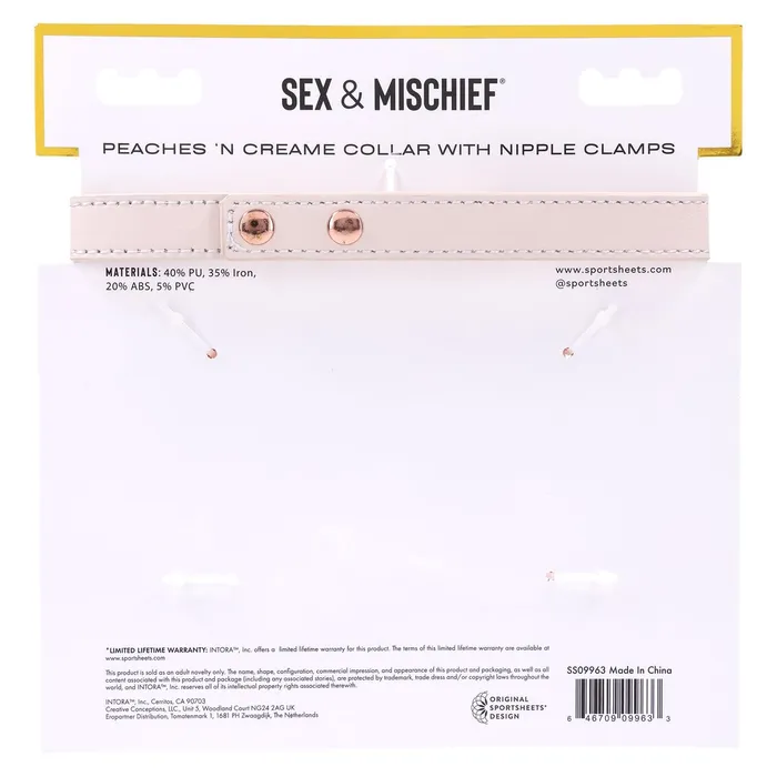 Pinze per Capezzoli Sportsheets Peaches 'n CreaMe | Sportsheets Vibrators