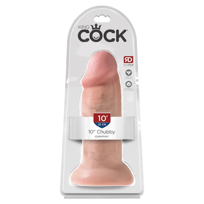 Pipedream Dildos King Cock 10 Inch Chubby