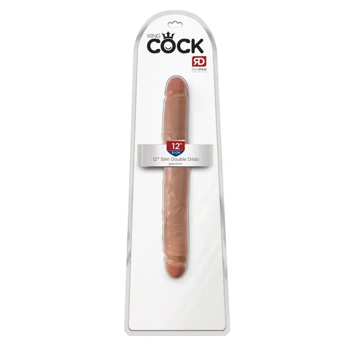 Pipedream Dildos King Cock 12 Inch Slim Double Dildo