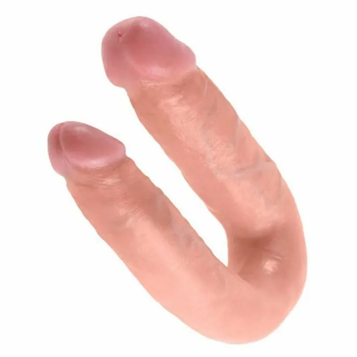 Pipedream Dildos Pene a Forma di U a Doppia Testa Medium Carne Pipedream King Cock