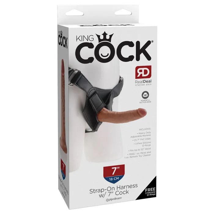 Pipedream Female Sex Toys | King Cock Strap On Harness With Cock